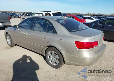 2009 Hyundai Sonata Gls from USA, damaged, VIN 5NPET46C49H475012